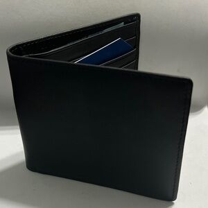 Black Leather Wallet
